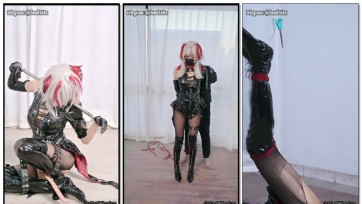 【惩戒学园】女怪盗W的逃脱挑战合集 逃脱挑战 口蛇侍奉 假羊叼含 M字开腿强高 呼吸抑置